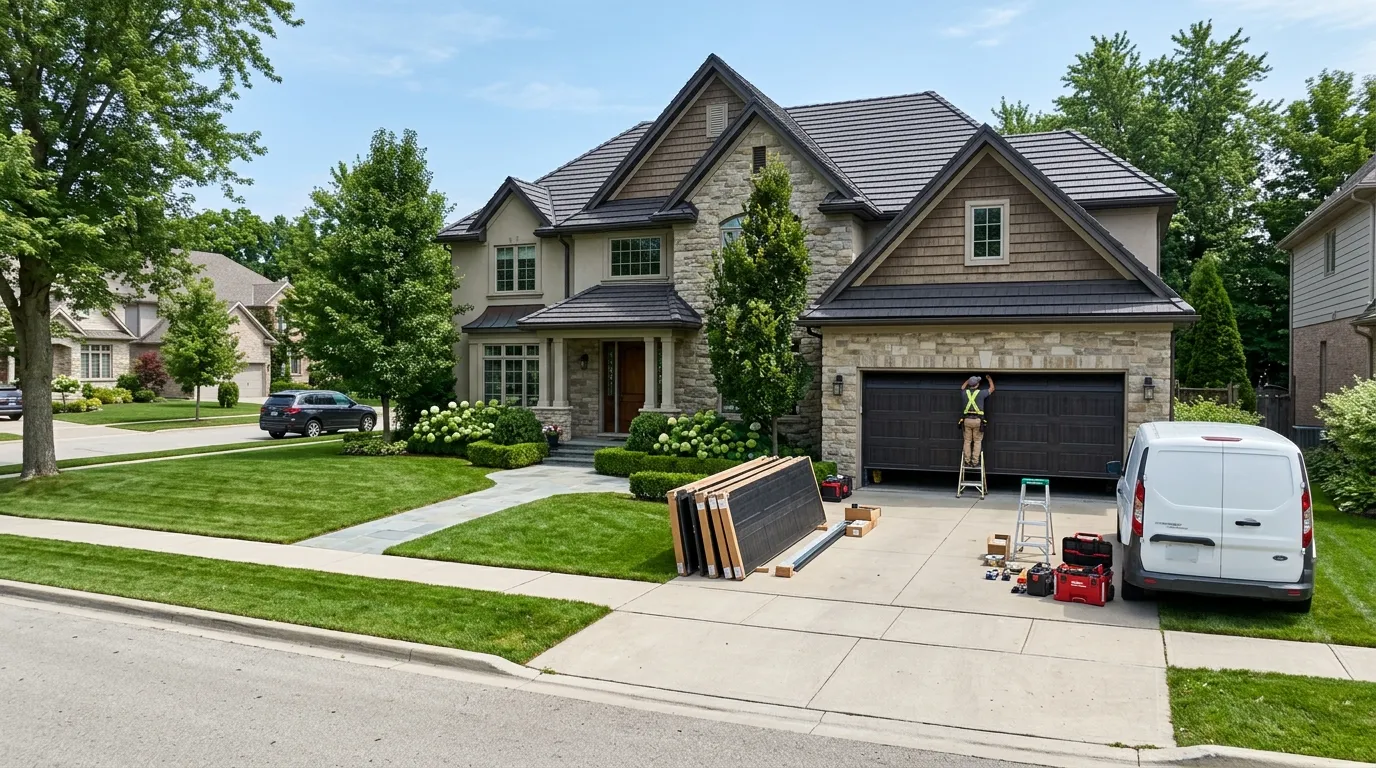 What Gets Built Around Here - Virginia Beach, VA garage door work